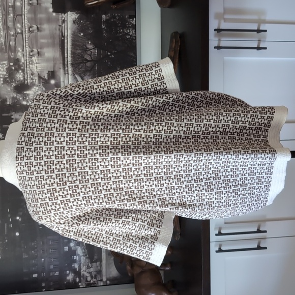 Abercrombie & Fitch Mens Brown/White Button Down Cardigan,XL. - Picture 6 of 12